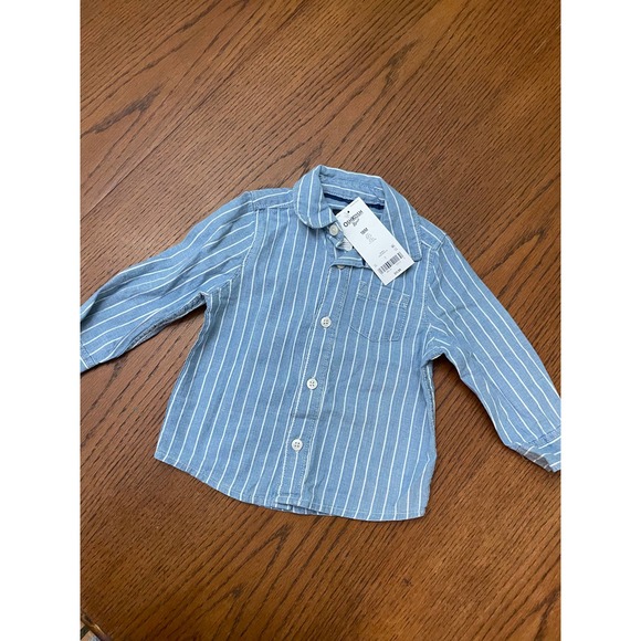 NWT Oshkosh Button Down Shirt Size 18M - Picture 1 of 5
